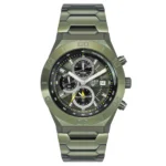 TIMEX Men Green Round Dial Analog Chronograph Watch