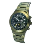 TIMEX Men Green Round Dial Analog Chronograph Watch - Image 3