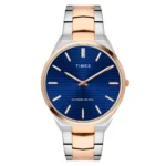 TIMEX Men Blue Round Dial Analog Watch -
