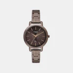 Women Brass Dial & Stainless Steel Bracelet Style Straps Analogue Watch TWEL23903