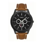 Timex Fashion Men's Digital Blue Dial Round Case Multifunction Function Watch