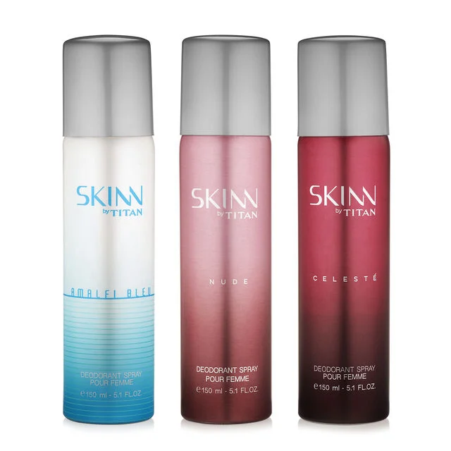 FW01DQ3_1 Skinn Premium Deo Bundle pack of 3 for Women - Image 1