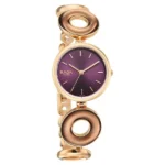 Titan Raga Afterglow Quartz Analog Rose Gold Dial Rose Gold Metal Strap Watch For Women - Image 2