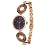 Titan Raga Afterglow Quartz Analog Rose Gold Dial Rose Gold Metal Strap Watch For Women - Image 3
