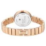 Titan Raga DEC Blaze Quartz Analog Mother of Pearl Dial Rose Gold Metal Strap Watch For Women - Image 6