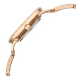 Titan Raga DEC Blaze Quartz Analog Brown Dial Rose Gold Metal Strap Watch For Women - Image 5
