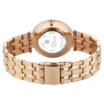 Titan Raga DEC Blaze Quartz Analog Brown Mother Of Pearl Dial Rose Gold Metal Strap Watch For Women - Image 5