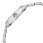 Titan Work Essentials Quartz Analog Blue Dial Silver Metal Strap Watch For Women - Image 5