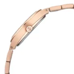 Titan Work Essentials Quartz Analog Silver Dial Rose Gold Metal Strap Watch For Women - Image 5