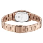 Titan Work Essentials Quartz Analog Silver Dial Rose Gold Metal Strap Watch For Women - Image 6