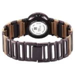 Titan Raga Sierra Quartz Analog Prune - Purple Dial Two Toned Metal Strap Watch For Women - Image 3