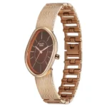 Titan Raga Sierra Quartz Analog Amber - Brown Dial Rose Gold Metal Strap Watch For Women - Image 2