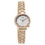 Titan Raga Spotlight Quartz Analog White Dial Rose Gold Metal Strap Watch For Women - Image 2