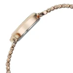 Titan Raga Spotlight Quartz Analog White Dial Rose Gold Metal Strap Watch For Women - Image 4