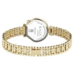 Titan Raga Spotlight Quartz Analog White Dial Golden Metal Strap Watch For Women - Image 5