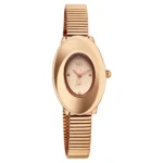 Vyb Runway By Fastrack Quartz Analog Rose Gold Dial Rose Gold Stainless Steel Strap Watch For Girls - Image 2