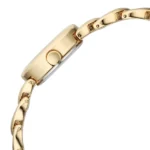 Vyb Bliss By Fastrack Quartz Analog Green Dial Golden Metal Strap Watch For Girls - Image 5