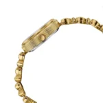 Poze By Sonata Quartz Analog Golden Dial Golden Metal Strap Watch For Women - Image 6