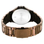 Titan Neo Splash Quartz Multifunction Brown Dial Stainless Steel Strap Watch for Men - Image 3