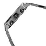 Titan Men's Metropolitan Luxe: Multifunction Mono black Dial with Two-Tone Stainless Steel Bracelet Watch - Image 4