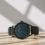 Titan Workwear Green Dial Analog Leather Strap Watch for Men - Image 2