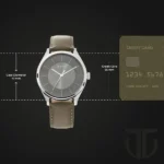 Titan Men's Urban Edge Lustrous Olive Dial Leather Watch - Image 5