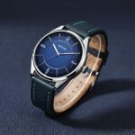 Titan Neo Basics Analog with Blue Dial Blue Leather Strap Watch for Men - Image 2