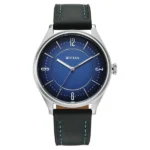 Titan Neo Basics Analog with Blue Dial Blue Leather Strap Watch for Men