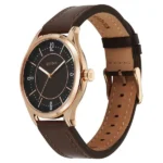 Titan Neo Basics Analog with Brown Dial Brown Leather Strap Watch for Men - Image 3