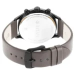 Titan Neo Silver Quartz Multifunction Leather Strap Watch for Men - Image 3