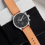 Titan Neo Black Dial Quartz Multifunction Leather Strap watch for Men - Image 2