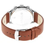 Titan Neo Black Dial Quartz Multifunction Leather Strap watch for Men - Image 3