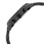 Titan Workwear Multifunction Black Dial Black Metal Strap Watch For Men - Image 4