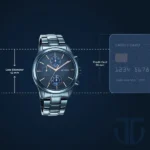 Titan Neo Splash Quartz Analog with Date Blue Dial Blue Stainless Steel Strap Watch For Men - Image 6
