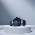 Titan Men's Sartorial Neo Splash: Blue Dial Multifunction Watch with Mesh Strap - Image 2