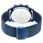 Titan Men's Sartorial Neo Splash: Blue Dial Multifunction Watch with Mesh Strap - Image 5