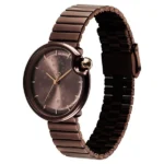 Fastrack Groove Analog with Brown Dial Brown Metal Strap Watch for Girls - Image 2