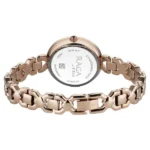 Titan Raga Spotlight Quartz Analog Silver Dial Rose Gold Metal Strap Watch For Women - Image 4