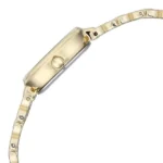 Titan Raga Spotlight Quartz Analog White Dial Golden Metal Strap Watch For Women - Image 4