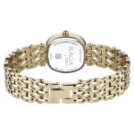 Titan Raga Spotlight Quartz Analog White Dial Golden Metal Strap Watch For Women - Image 3