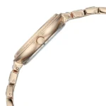 Titan Raga Spotlight Quartz Analog Silver Dial Rose Gold Metal Strap Watch For Women - Image 4