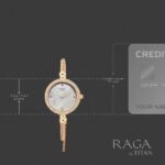 Titan Raga Spotlight Quartz Analog White Dial Rose Gold Metal Strap Watch For Women - Image 5