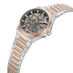 Kenneth Cole Automatic Grey Dial Two Toned Stainless Steel Strap Watch For Men - Image 4