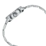 Poze By Sonata Quartz Analog White Mother of Pearl Dial Silver Metal Strap Watch For Women - Image 3