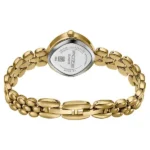 Poze Poze Quartz Analog Golden Dial Golden Metal Strap Watch For Women - Image 3