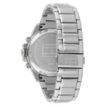 Tommy Hilfiger Quartz Multifunction Green Dial Silver Stainless Steel Strap Watch For Men - Image 3