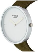 Sonata Poze 6 Strokes and Stroll Quartz White Round Dial Men's Watch | Nylon Strap Material | Watches for Men Analog - Image 2
