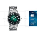 Sonata Poze 6 Chrome Calling Quartz Green Round Dial Men's Watch | Stainless Steel Strap Material | Watches for Men Analog - Image 4