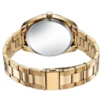 Sonata Poze Quartz Analog Two Toned Dial Golden Colour Stainless Steel Strap Watch For Men - Image 4