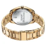 Sonata Poze Quartz Analog Two Toned Dial Golden Colour Stainless Steel Strap Watch For Men - Image 4